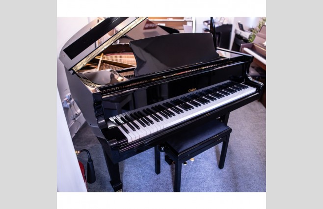 Challen Polished Ebony GP142 Grand Piano, Used - All Inclusive Premium Package (SN:955238) - Image 5